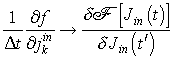 Functional derivative