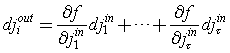 Total differential of a multivariate function