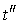 Alternate name for perturbation time