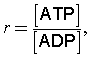 ATP/ADP ratio