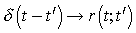 Response to impulses