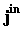 Input vector