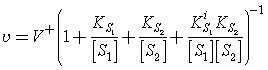 Irreversible ordered bi-bi rate