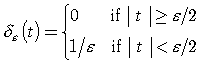 Rectangle function