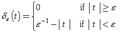Triangle function