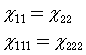 Time-invariant susceptibilities