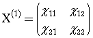Discrete first-order susceptibility