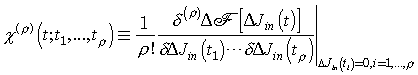 Definition of susceptibility